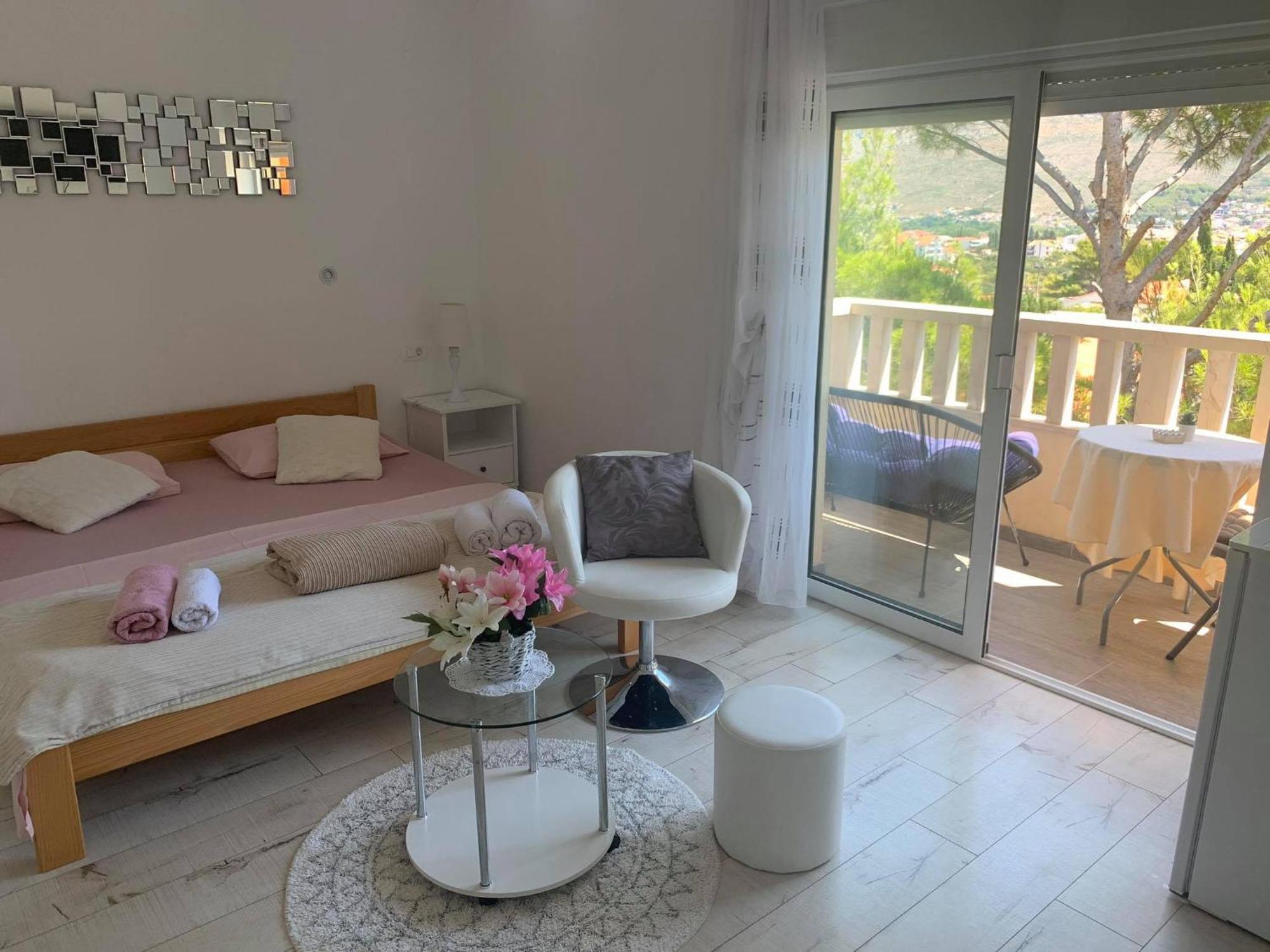 Super Horizont -Free Parking And Jaccuzzi Hotell Stobreč Rum bild